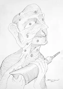 Man with drilling machine (1973)