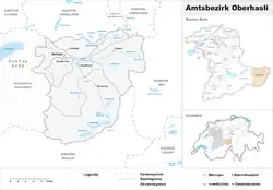 Location of Oberhasli