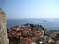 Kavala old town, view from the castle