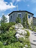The Kehlsteinhaus from below