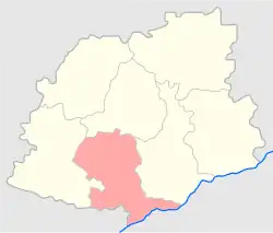 Location in the Kielce Governorate