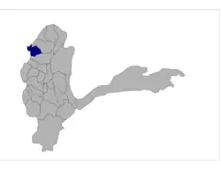 Location of Khwahan