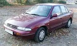 1992–1994 Kia Sephia GTX sedan (Germany)