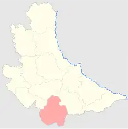 Location in the Kiev Governorate