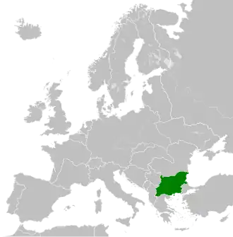 The Tsardom of Bulgaria in 1942