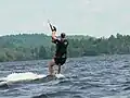 Kiteboarding (sail kite for sailing a board)