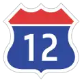 Expressway No.12 shield}}
