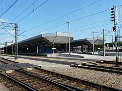 The Station island platforms