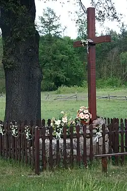 Roadside cross