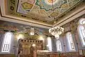 Interior view of synagogue.