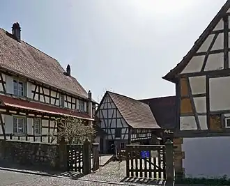 The Maison Rurale de l'Outre-Forêt, an interpretation centre, in Kutzenhausen