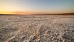 Dried out part of the Kuialnyk Estuary