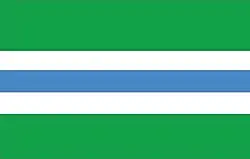 Flag of Lääne-Saare Parish