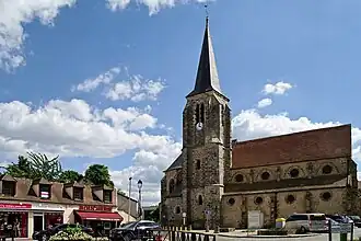 The Church of Saint-Victor in Guyancourt