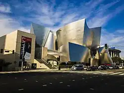 View from opposite corner of Grand Ave and 2nd Street