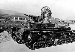 LT-35 light tank of the Slovak Army