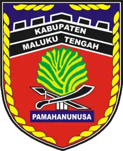 Coat of arms of Central Maluku Regency