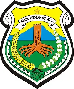 Coat of arms of South Central Timor Regency