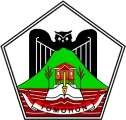 Coat of arms of Tomohon