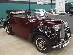 1948 Lanchester LD10 Drophead Coupe by E.D. Abbott