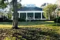 Rear view of the mansion on Lansdowne Plantation