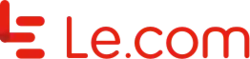 Le.com English-language logo