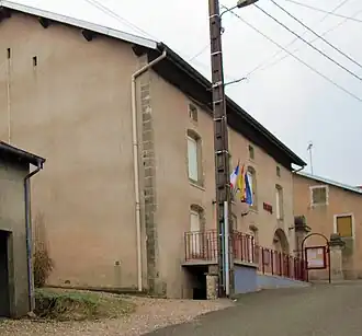 The town hall in Le Clerjus