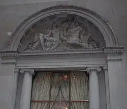 Apollo and musical muse, Steinway Hall, New York City