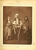 1. Muslim from Trabzon 2. Muslim peasant woman from around Trabzon 3. Laz man