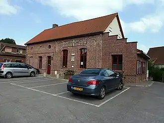 The town hall of Lespesses