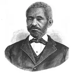 Portrait of Lewis Hayden, 19th century, a member of the Boston Vigilance Committee and a conductor on the Underground Railroad[7]