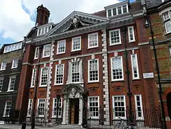 No.4, Cowley Street - "rather out of scale with its neighbours"[7]