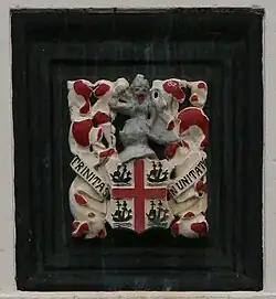 Trinity House plaque on the tower