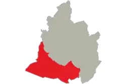 Location of Limal in Wavre