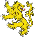 Lion rampant regardant