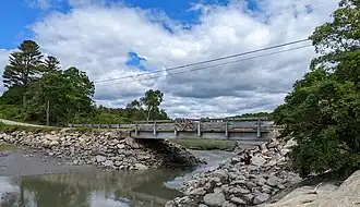 The Burnett Road bridge