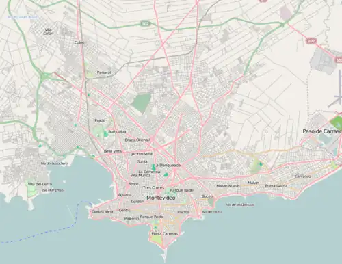 2019 Uruguayan Primera División season is located in Montevideo