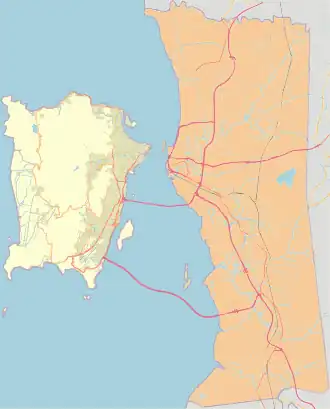 Penang Floating Mosque is located in George Town, Penang