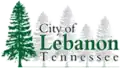 Official logo of Lebanon, Tennessee
