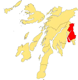 Location of the ward