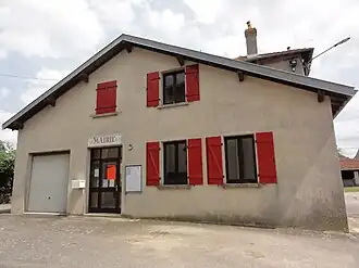 The town hall in Loromontzey