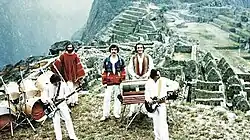 Image 14Los Jaivas, performing "Alturas de Machu Picchu", a version of a part of Pablo Neruda´s Canto General live at Machu Picchu (from Culture of Chile)