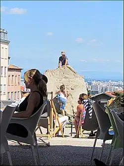 The Gros Caillou is a playground for local children.