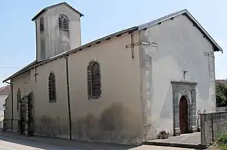 The church in Ménil-en-Xaintois