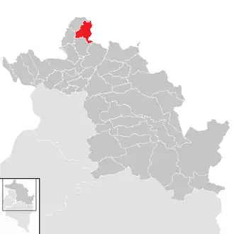 Location in the district