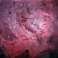 Lagoon Nebula, 32-inch Schulman Telescope
