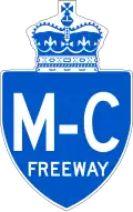Highway 401 marker