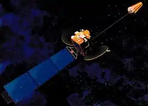 Artist’s rendering of MSAT-1