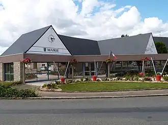 The town hall of Landéhen