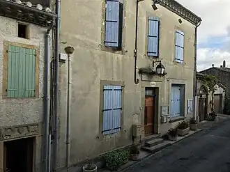 The town hall in Montauriol